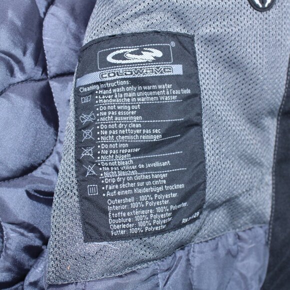 Coldwave Ladies Snowmobile Jacket Pink Black White Splatter Print Size SM - Picture 14 of 15